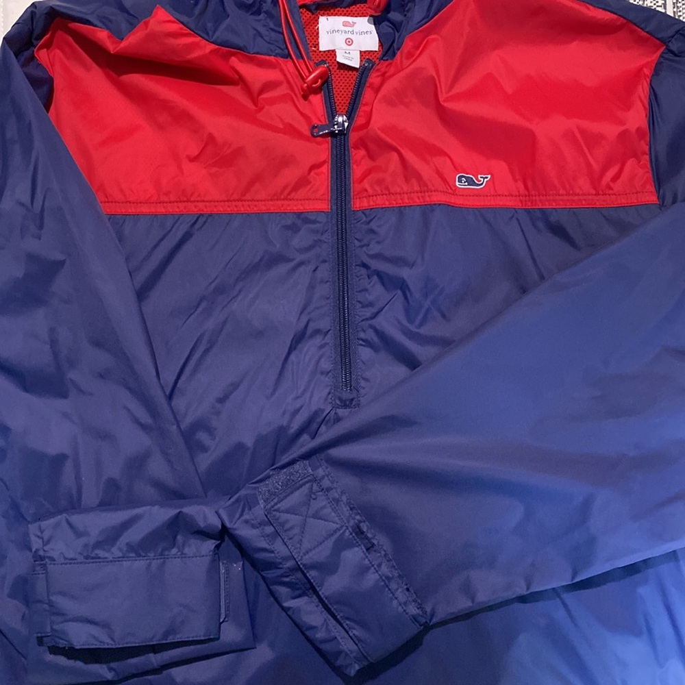 Vineyard vines target collection men’s medium raincoat